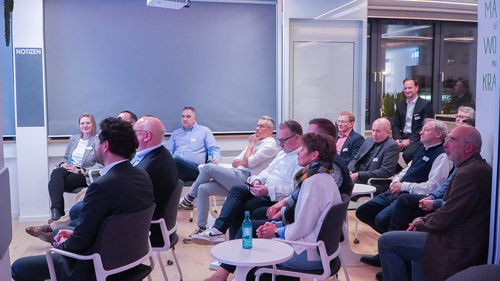 Publikum beim After-Work Logistics & Mobility am 18.01.2024 in Hannover