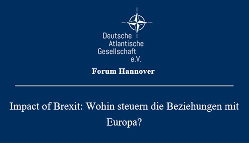 Die Deutsche Atlantische Gesellschaft e.V. (DAG) lädt in Kooperation mit LNC am 15. Juni ab 18.00 Uhr zu der Online-Diskussion „Impact of Brexit: Wohin steuern die Beziehungen mit Europa?“ 