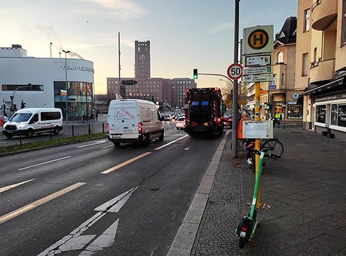 Bei der „Erarbeitung eines Wirtschaftsverkehrskonzeptes für den Bezirk Tempelhof-Schöneberg von Berlin“ wurde sowohl der bezirksinterne als auch der bezirksübergreifende Wirtschaftsverkehr untersucht. 