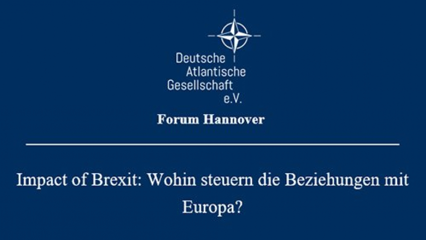 Online-Diskussion: "Impact of Brexit" am 15. Juni