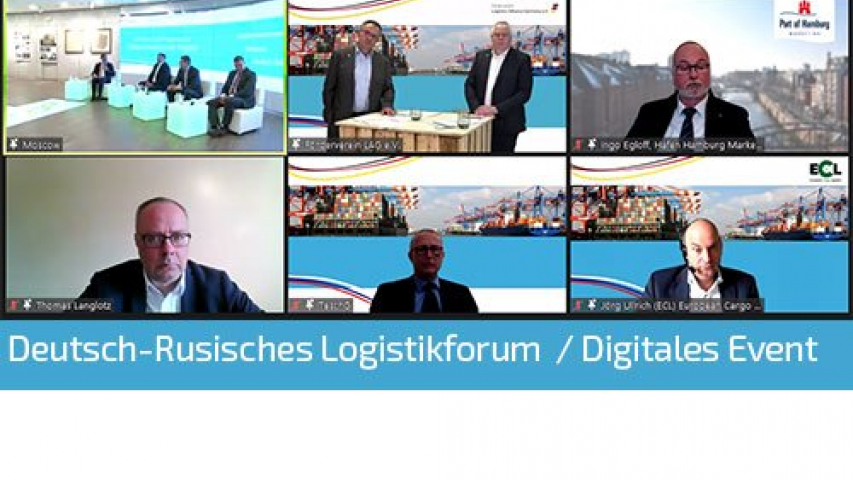 Successful 8th German-Russian Logistics Forum in Hybrid Format